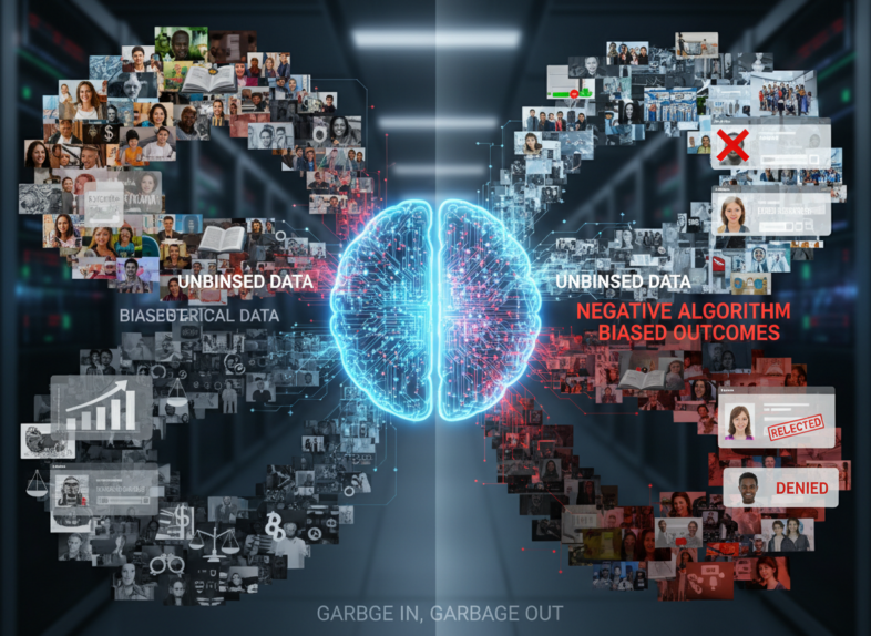 On what concepts does AI develop a negative algorithm?